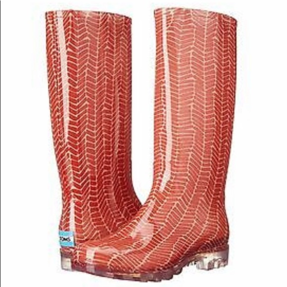 toms rain boots womens